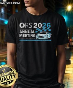 Awesome ORS 2026 Annual Meeting T-Shirt featuring a vibrant design and logo for orthopedic research enthusiasts.