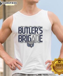 Awesome Owls Olathe West Football Butler's Brigade tank top in vibrant colors, perfect for fans and team spirit.