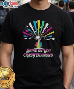 Awesome Peanuts Snoopy Shine On You Crazy Diamond T-Shirt featuring a vibrant Snoopy graphic and stylish design.