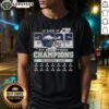 Philadelphia Eagles NFC East Division Champions 2025 T-Shirt featuring 'Fly Eagles Fly' design, perfect for fans.