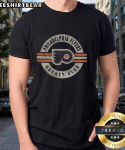 Awesome Philadelphia Flyers Vintage Surround T-Shirt featuring retro graphics and classic design, perfect for fans.
