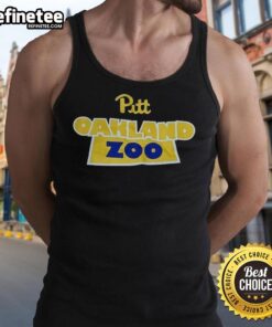 Awesome Pittsburgh Panthers Oakland Zoo tank top featuring vibrant colors and stylish design for fans.