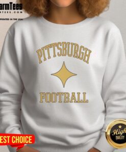 Awesome Pittsburgh Steelers football Starkist Sparkle icon sweatshirt in black with stylish design for fans.