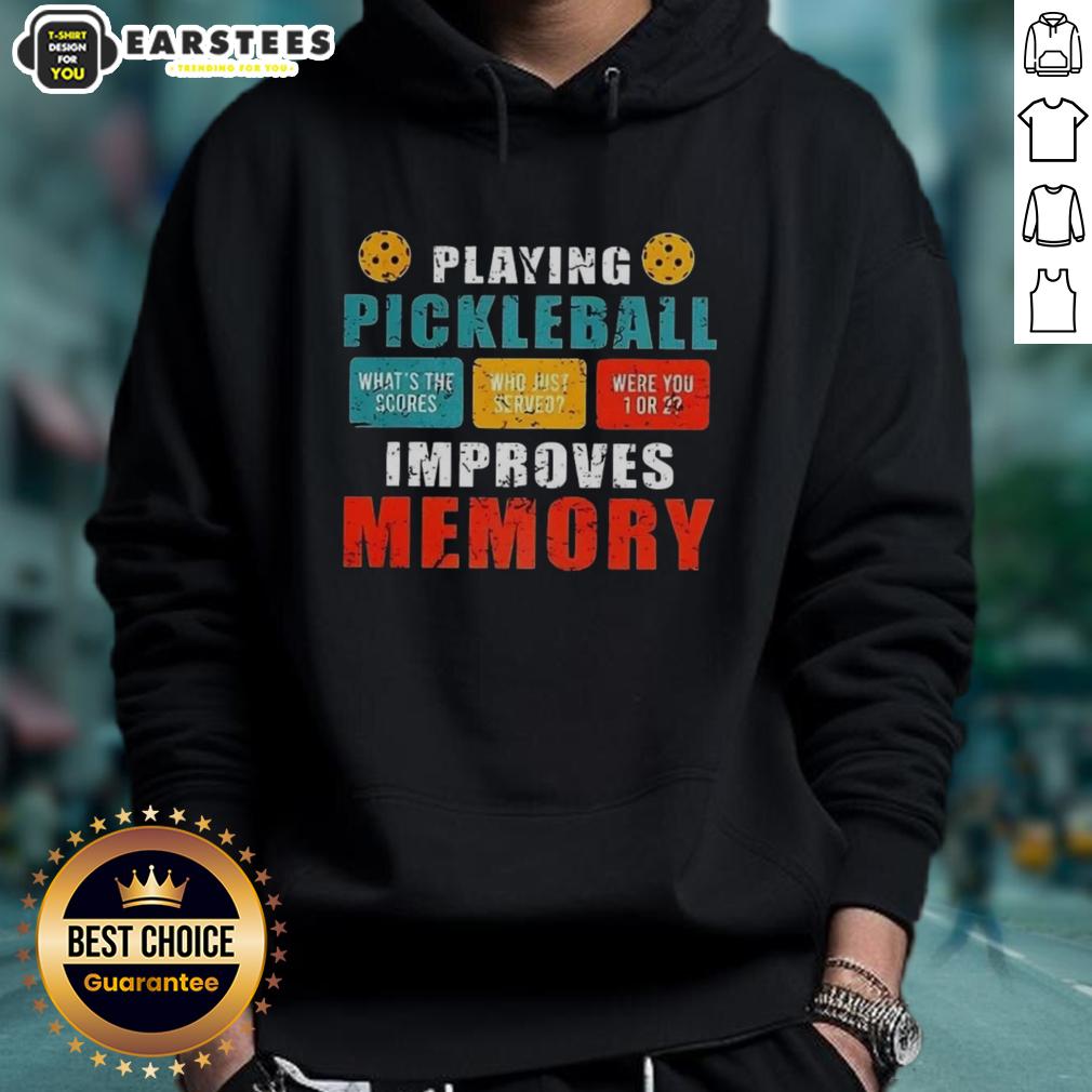 awesome-playing-pickleball-improves-memory-whats-the-saucers-vintage-hoodie Vintage hoodie featuring 'Awesome Playing Pickleball Improves Memory' design, perfect for pickleball enthusiasts.