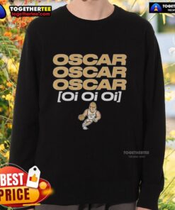 Awesome Purdue Boilermakers basketball sweatshirt featuring Oscar Cluff with 'Oi Oi Oi' design, perfect for fans.