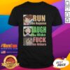 Awesome Run Like Nagumo Laugh Like Wako And Fuck Like Niikura T-Shirt design featuring vibrant graphics and bold text.