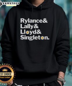 Awesome Rylance Lally Lloyd and Singleton hoodie displayed on a mannequin against a stylish backdrop.