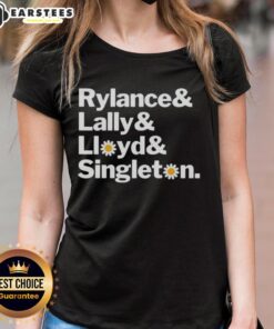 Awesome Rylance Lally Lloyd and Singleton Ladies Tee featuring vibrant design and comfortable fit for casual wear.