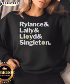 Alt Text: Awesome Rylance Lally Lloyd and Singleton sweatshirt featuring a stylish design and comfortable fit for casual wear.