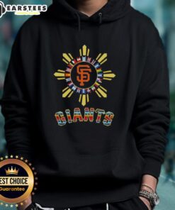 Awesome San Francisco Giants X Hispanic hoodie featuring vibrant colors and stylish design for fans and collectors.