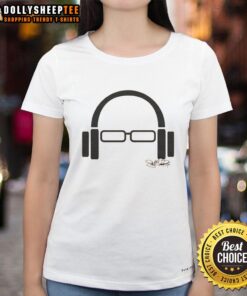 Awesome Scott Van Pelt logo on a stylish ladies tee, perfect for fans of sports and trendy apparel.