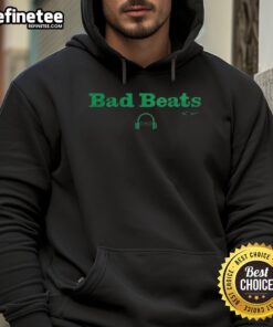 Awesome Scott Van Pelt Podcast Bad Beats signature logo hoodie featuring bold design and vibrant colors.