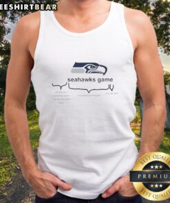 Seattle Seahawks game tank top celebrating our win, featuring vibrant team colors and a stylish design for fans.