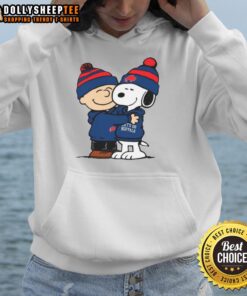Awesome Snoopy Buffalo Bills hoodie featuring a vibrant design, perfect for fans of the NFL and stylish comfort.