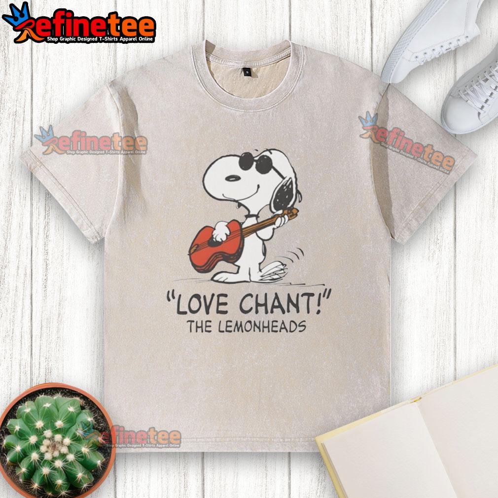 awesome-snoopy-love-chant-the-lemonheads-washed-t-shirt Alt Text: Awesome Snoopy Love Chant The Lemonheads washed t-shirt featuring vibrant graphics and a comfortable fit.