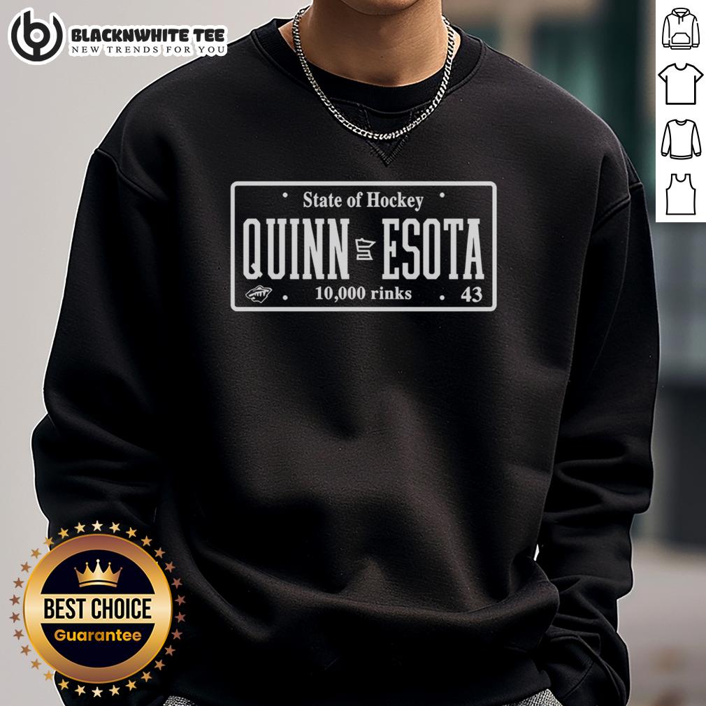 Awesome State Of Hockey Quinn Esota Sweatshirt Awesome state of hockey Quinn Minnesota sweatshirt, featuring a bold design perfect for fans and chilly game days.
