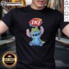 Awesome Stitch Cosplay Crocodile X Dairy Queen T-Shirt featuring vibrant designs and playful graphics for fans.