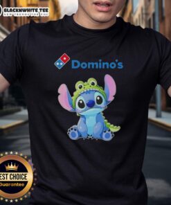 Awesome Stitch Cosplay featuring Crocodile and Domino's T-Shirt design, perfect for fans of creative cosplay outfits.