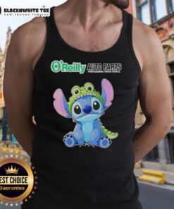 Awesome Stitch Cosplay tank top featuring Crocodile design, perfect for Oreilly Auto Parts fans and cosplay enthusiasts.