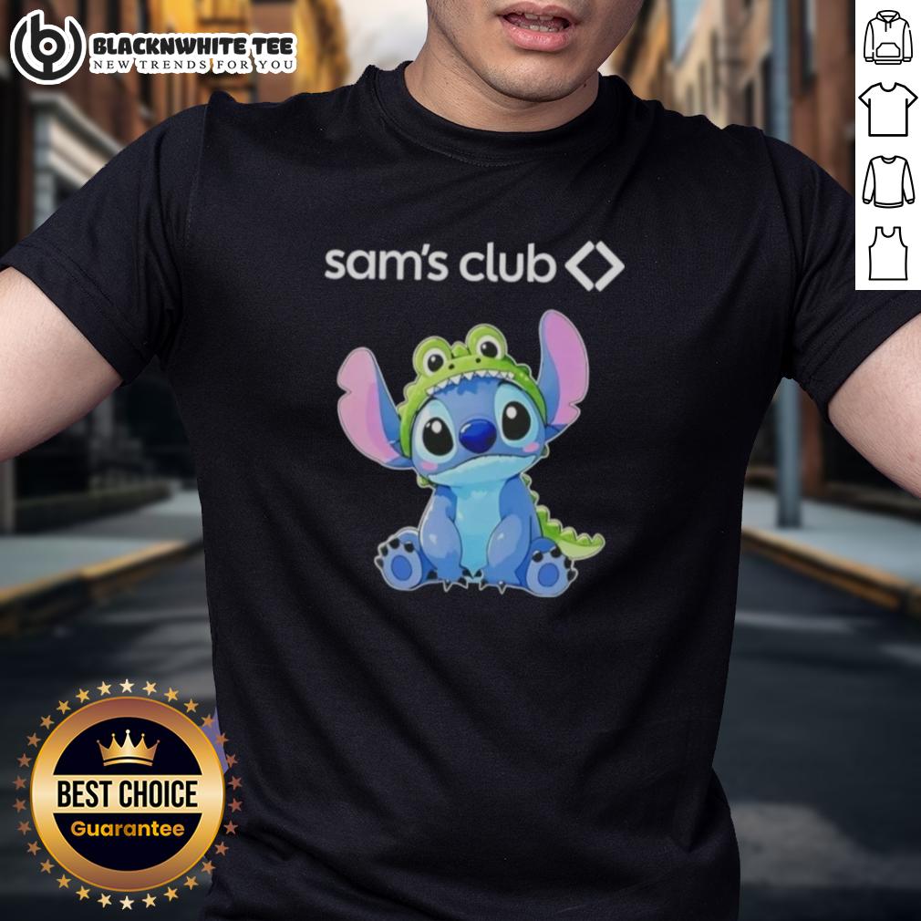 Awesome Stitch Cosplay Crocodile X Sam'S Club T Shirt Awesome Stitch Cosplay featuring a crocodile design on a Sam's Club T-shirt, perfect for fans and cosplay enthusiasts.