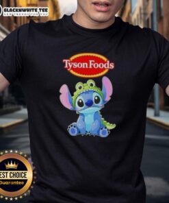 Awesome Stitch Cosplay Crocodile X Tyson Foods T-Shirt featuring vibrant design and playful graphics for cosplay fans.