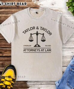 Awesome Taylor Attorneys at Law washed t-shirt featuring a stylish design, perfect for legal professionals and casual wear.