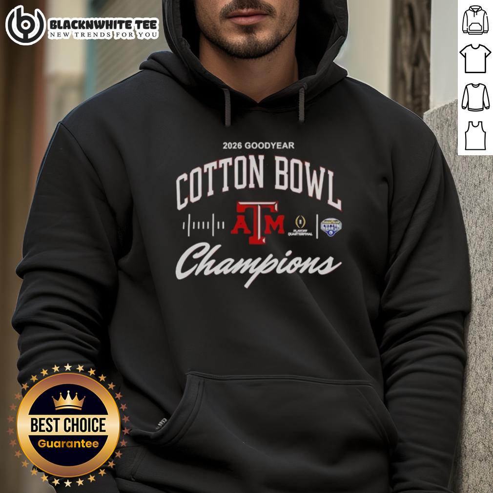 Awesome Texas Am Aggies 2026 Cotton Bowl Champions Classic Hoodie Awesome Texas A&M Aggies 2026 Cotton Bowl Champions Classic Hoodie showcasing team pride and championship spirit.