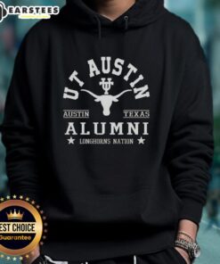 Alt Text: Awesome Texas Longhorns hoodie for UT Austin alumni, showcasing Longhorns Nation spirit in Austin, Texas.