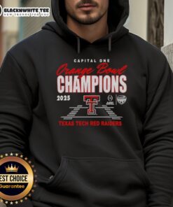Alt Text: Awesome Texas Tech Red Raiders 2026 Orange Bowl Champions Classic Hoodie in vibrant colors, perfect for fans.