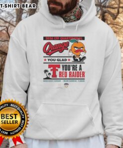 Awesome Texas Tech Red Raiders CFP Capital One Orange Bowl 2025 hoodie showcasing team spirit and pride for Red Raiders fans.