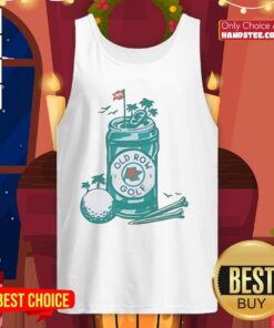 Awesome 19th Hole Beer Can Golf Tank Top for golfers, featuring a fun design perfect for summer outings on the course.