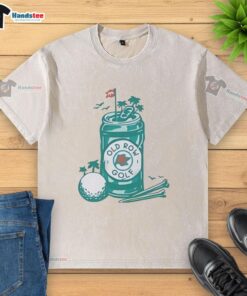 Awesome The 19th Hole Beer Can Golf Washed T-Shirt featuring a fun golf-themed design perfect for enthusiasts.