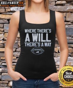 Awesome 'Where There's A Will' tank top in vibrant colors, perfect for casual summer wear and inspirational fashion.