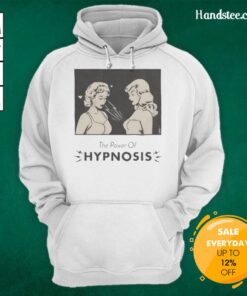 Two girls wearing 'Awesome Two Girls The Power of Hypnosis' hoodie, showcasing a trendy and unique style.