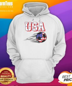 Awesome USA Soccer Fan Hoodie featuring vibrant colors and a bold design, perfect for showing team spirit at games.