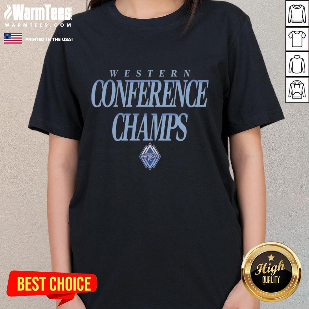 awesome-vancouver-whitecaps-fc-2025-mls-western-conference-champions-ladies-tee Awesome Vancouver Whitecaps FC 2025 MLS Western Conference Champions ladies tee, featuring team colors and logo design.