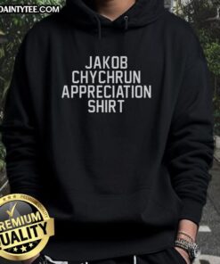 Jakob Chychrun appreciation hoodie featuring Awesome Washington Capitals logo, perfect for ice hockey fans.