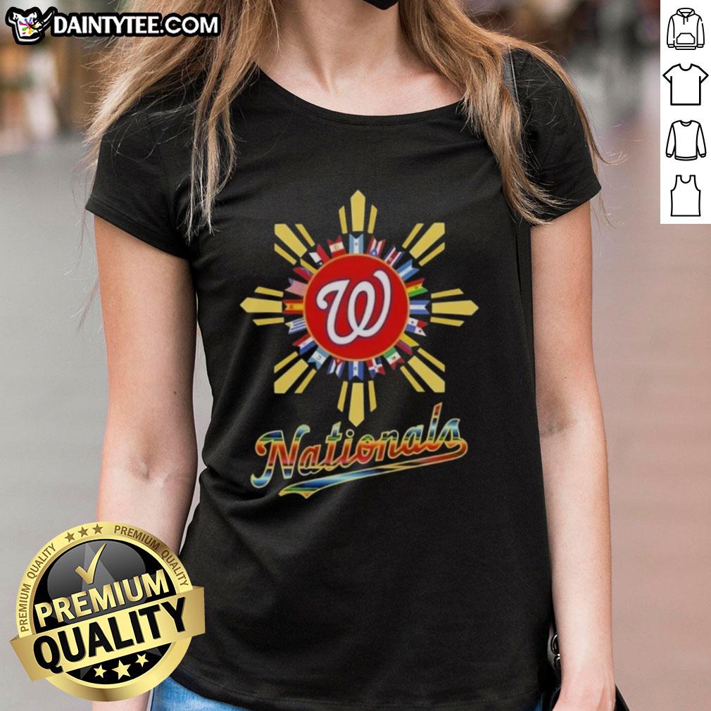 awesome-washington-nationals-x-hispanic-ladies-tee Awesome Washington Nationals X Hispanic Ladies Tee featuring vibrant team colors and stylish design for fans.