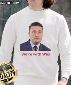 Alt Text: Awesome Wes Streeting sweatshirt featuring a stylish design, perfect for fans of Wes Streeting and casual fashion.