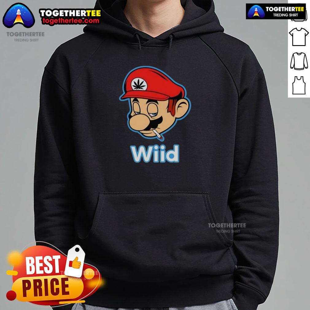 Awesome Wiid Super Mario Smoking Weed Hoodie Awesome Wiid Super Mario smoking weed hoodie featuring colorful graphics and a playful design for gamers and cannabis enthusiasts.