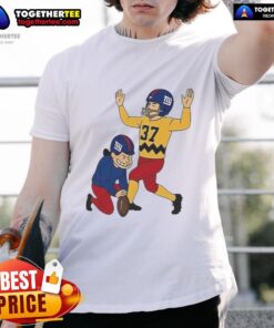 Awesome Younghoe Koo Charlie Brown Giants kicker miss meme t-shirt featuring a humorous graphic design.