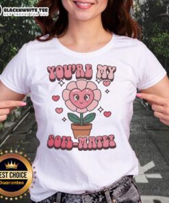 Awesome Youre My Soil Mate ladies tee featuring a fun gardening design, perfect for plant lovers and gift giving.