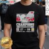 Ohio State Buckeyes champions T-shirt celebrating their victory over Michigan at Big Ten The Game, featuring vibrant graphics.