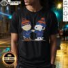 Alt Text: Cute Chicago Bears Snoopy and Charlie Brown best friends t-shirt featuring vibrant graphics and playful design.