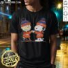 Alt Text: Cute Denver Broncos Snoopy and Charlie Brown best friends T-shirt featuring colorful graphics and team logo.
