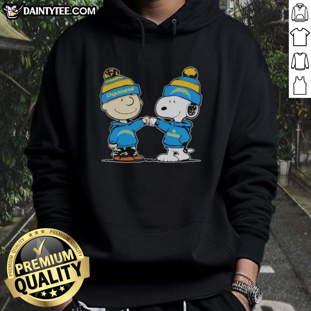 cute-los-angeles-chargers-snoopy-and-charlie-brown-best-friends-hoodie Cute Los Angeles Chargers hoodie featuring Snoopy and Charlie Brown as best friends, perfect for fans and cozy wear.