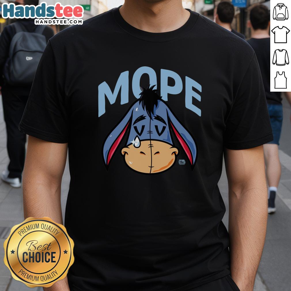 cute-mope-winnie-the-pooh-eeyore-t-shirt-1 Alt Text: Cute Mope Winnie The Pooh Eeyore T-Shirt featuring a playful design of Eeyore, perfect for fans of classic Disney characters.