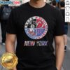 Adorable mashup logo T-shirt featuring New Jersey Devils, Brooklyn Nets, and New York Islanders for sports fans.