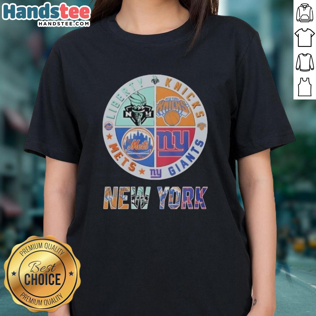 cute-new-york-giants-new-york-mets-new-york-knicks-new-york-libert-mashup-logo-ladies-tee Cute New York Giants, Mets, Knicks, and Liberty mashup logo on a ladies tee, perfect for NYC sports fans.