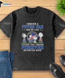 Cute Peanuts Snoopy and Friends Forever t-shirt for Indiana Fever fans celebrating win or lose, yesterday, today, tomorrow.